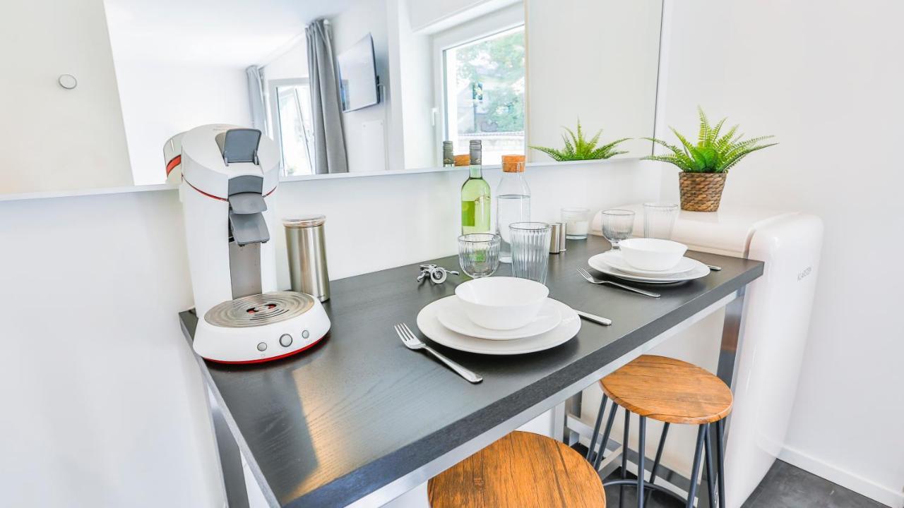 Studio HIRSCH56 - Zentral-Ruhig-Terrasse-Netflix Karlsruhe Esterno foto