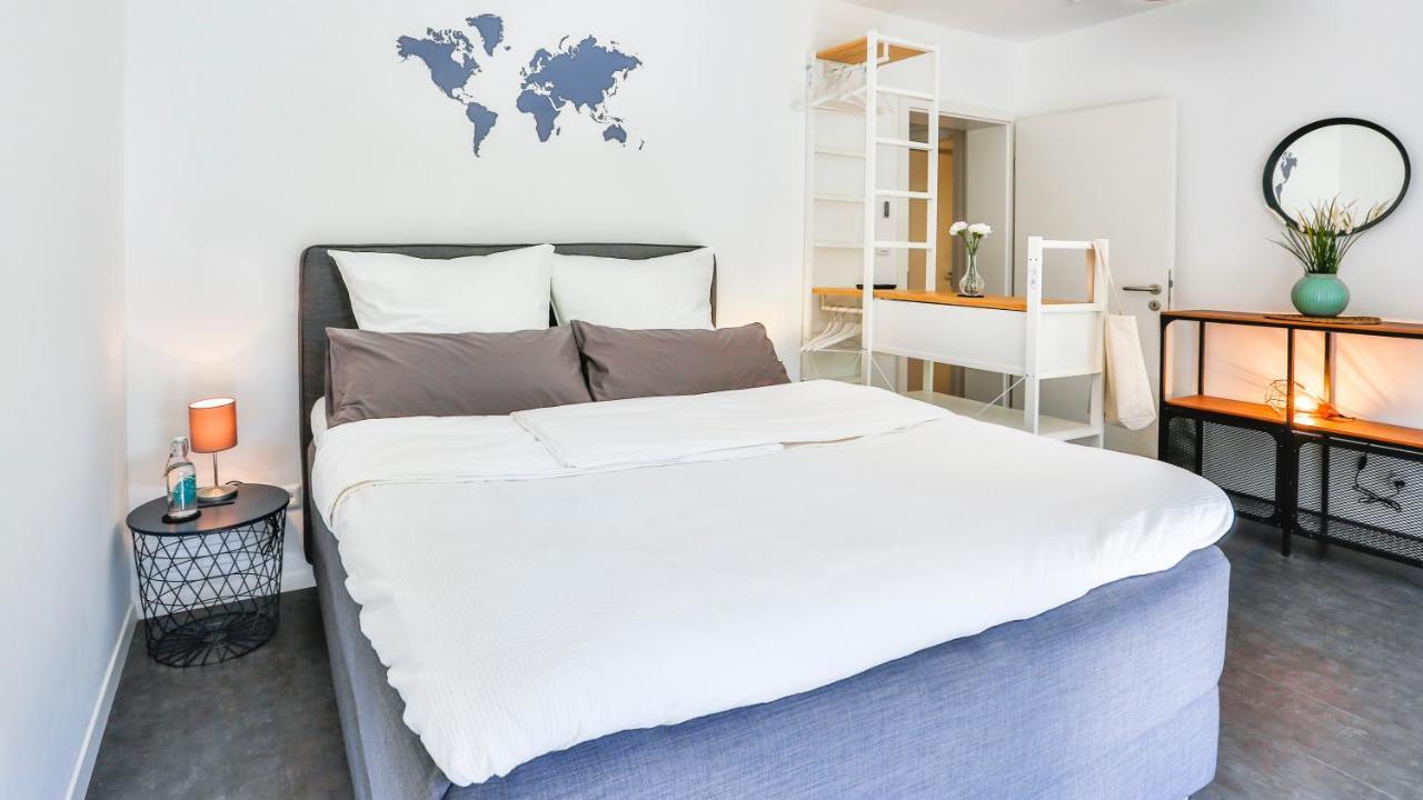 Studio HIRSCH56 - Zentral-Ruhig-Terrasse-Netflix Karlsruhe Esterno foto